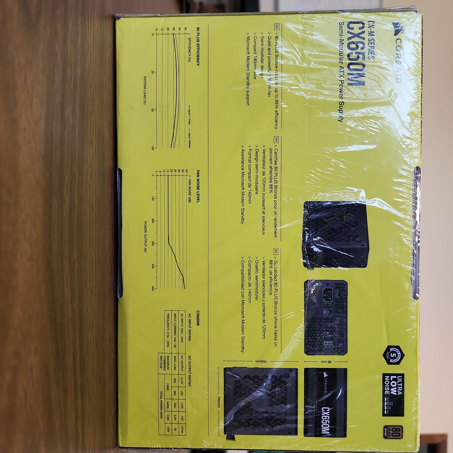 Alimentation Corsair CX650M