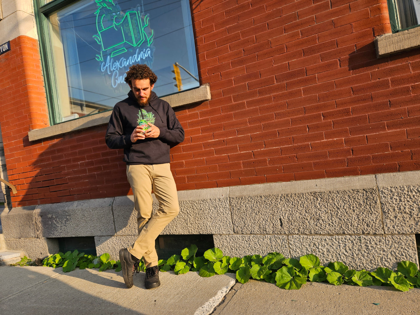 Sweat à capuche avec logo des douanes d'Alexandrie