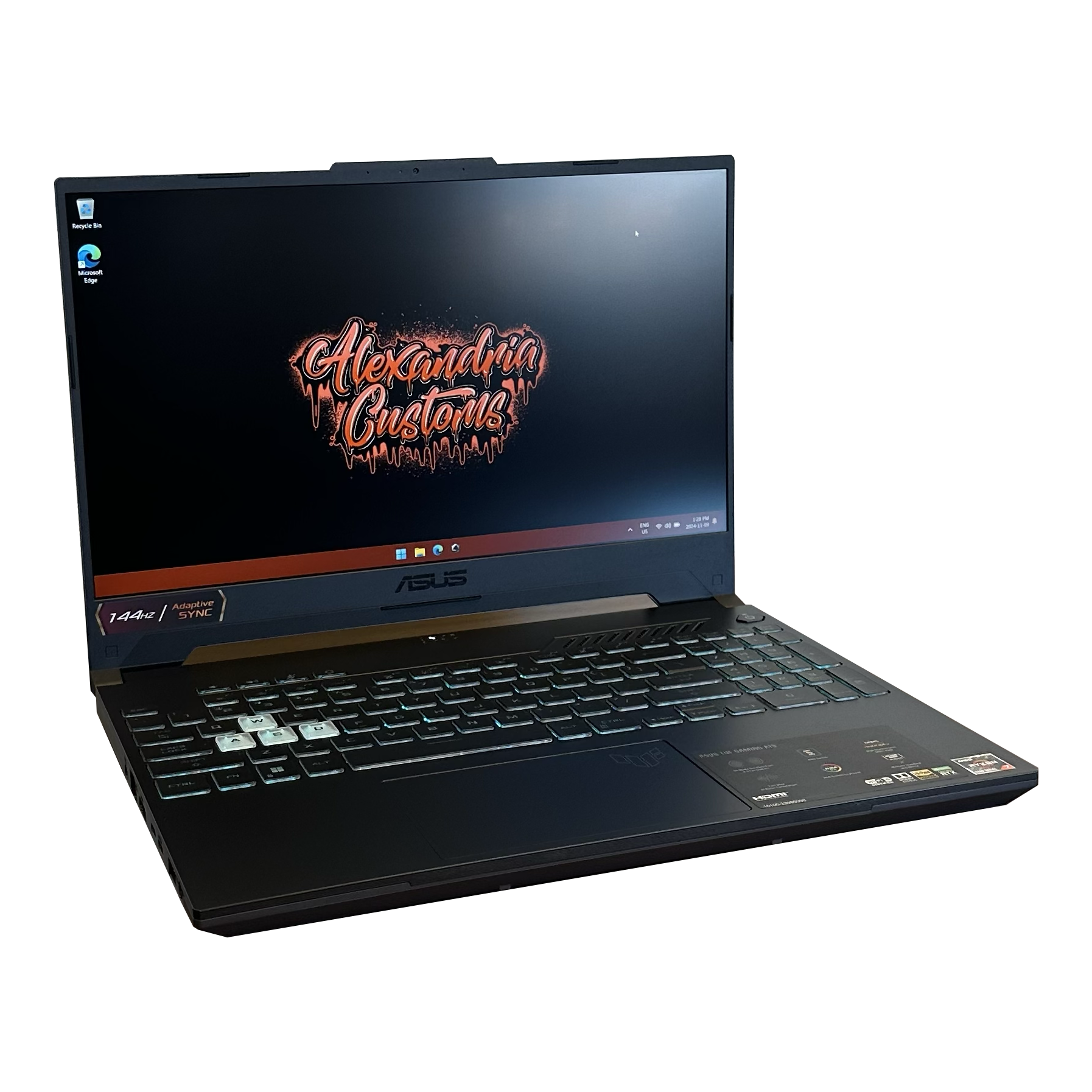 ASUS TUF A15 144Hz 1080P Gaming Laptop Open Box