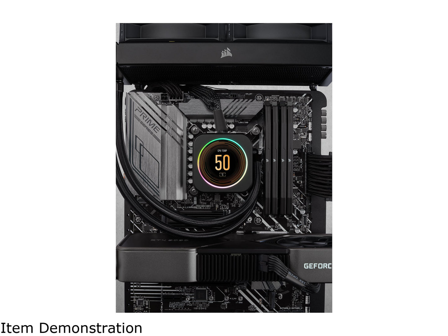 Kit de mémoire RAM Intel XMP DDR5 6000 de 32 Go (2 x 16 Go) pour CORSAIR Vengeance