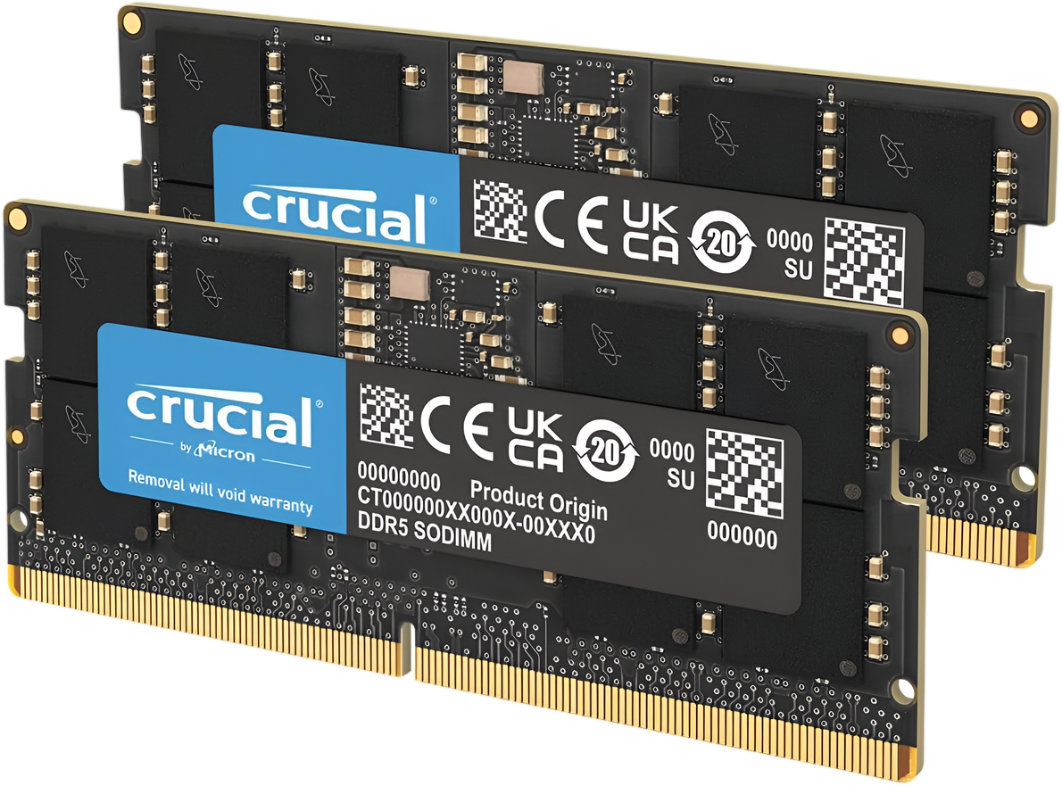 Crucial RAM 64GB Kit (2x32GB) DDR5 5600MHz (or 5200MHz or Crucial RAM 64GB Kit (2x32GB) DDR5 5600MHz (or 5200MHz or