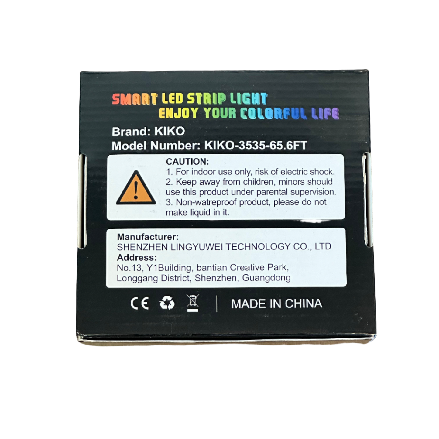 Bande lumineuse LED intelligente 66 pieds