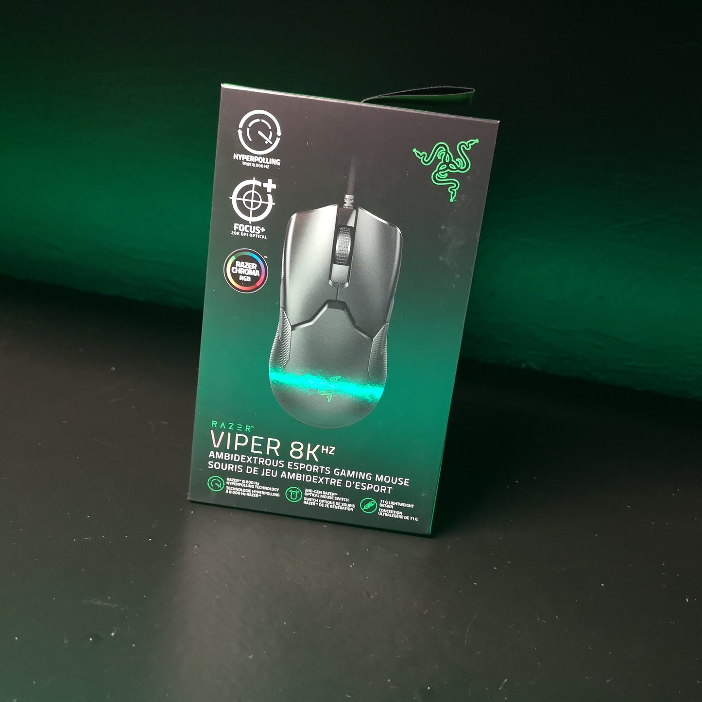 Souris de sport électronique ambidextre RAZER VIPER 8 kHz