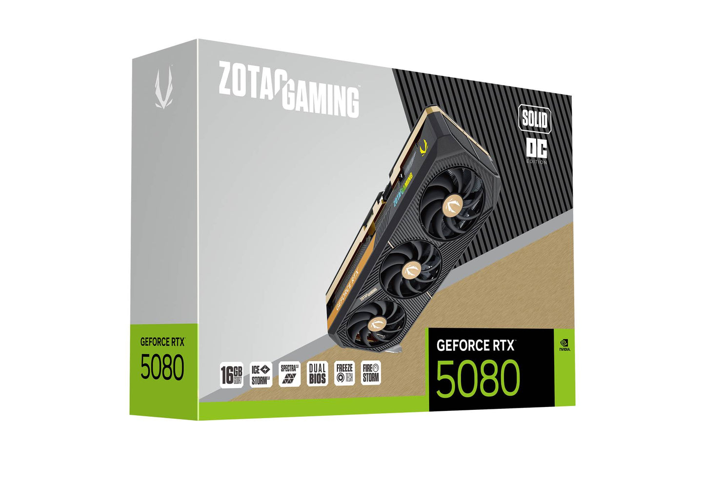 Carte graphique ZOTAC SOLID CORE GeForce RTX 5080 16 Go