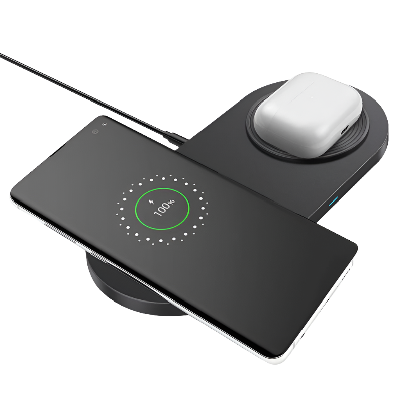 Double chargeur sans fil par POWEROLOGY