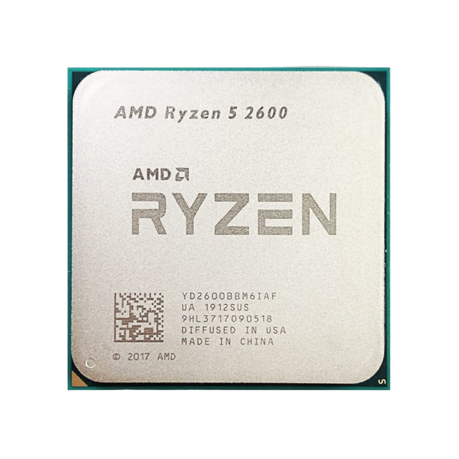 AMD Ryzen 2600 Core CPU Refurbished – Alexandria Customs