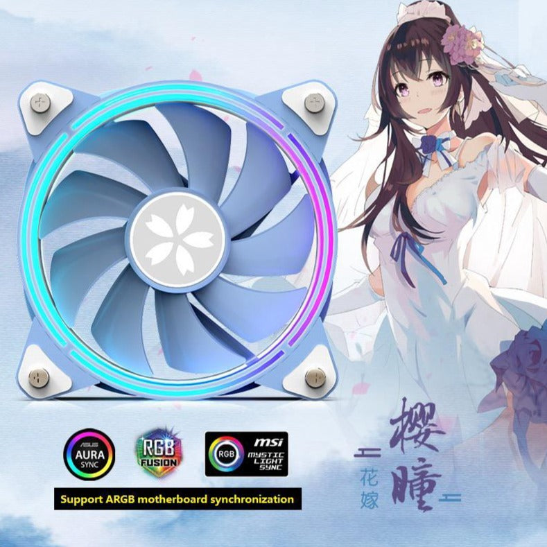 Ventilateur de boîtier Zeaginal Sakura RGB