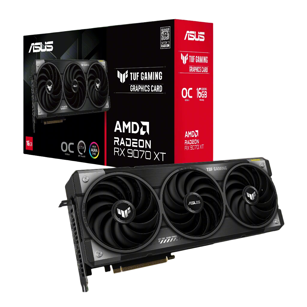 ASUS TUF Gaming Radeon RX 9070 XT OC Edition 16 Go