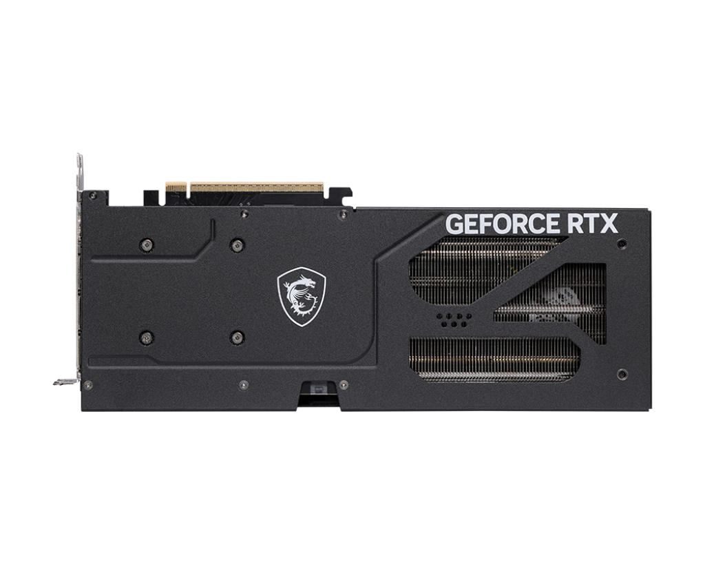 GeForce RTX graphics card with brand logo on a white background