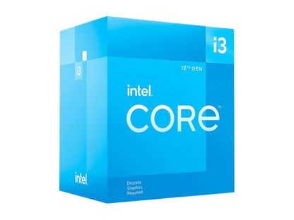 CPU Intel Core i3 12100F de 4 núcleos - Nuevo
