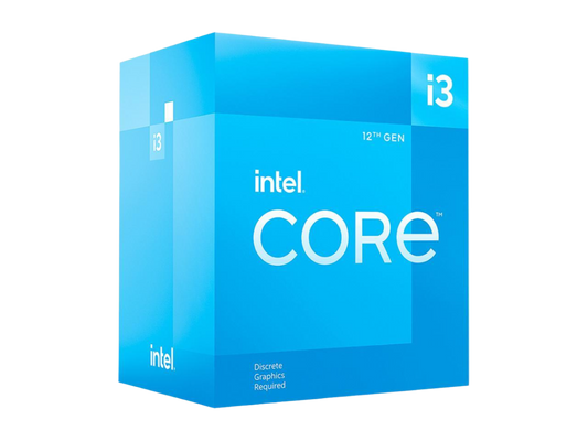 CPU Intel Core i3 12100F de 4 núcleos - Nuevo