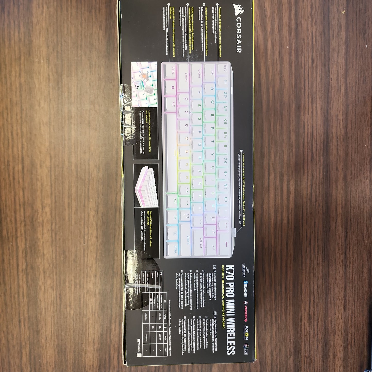 Corsair K70 RGB Pro Mini Wireless Keyboard