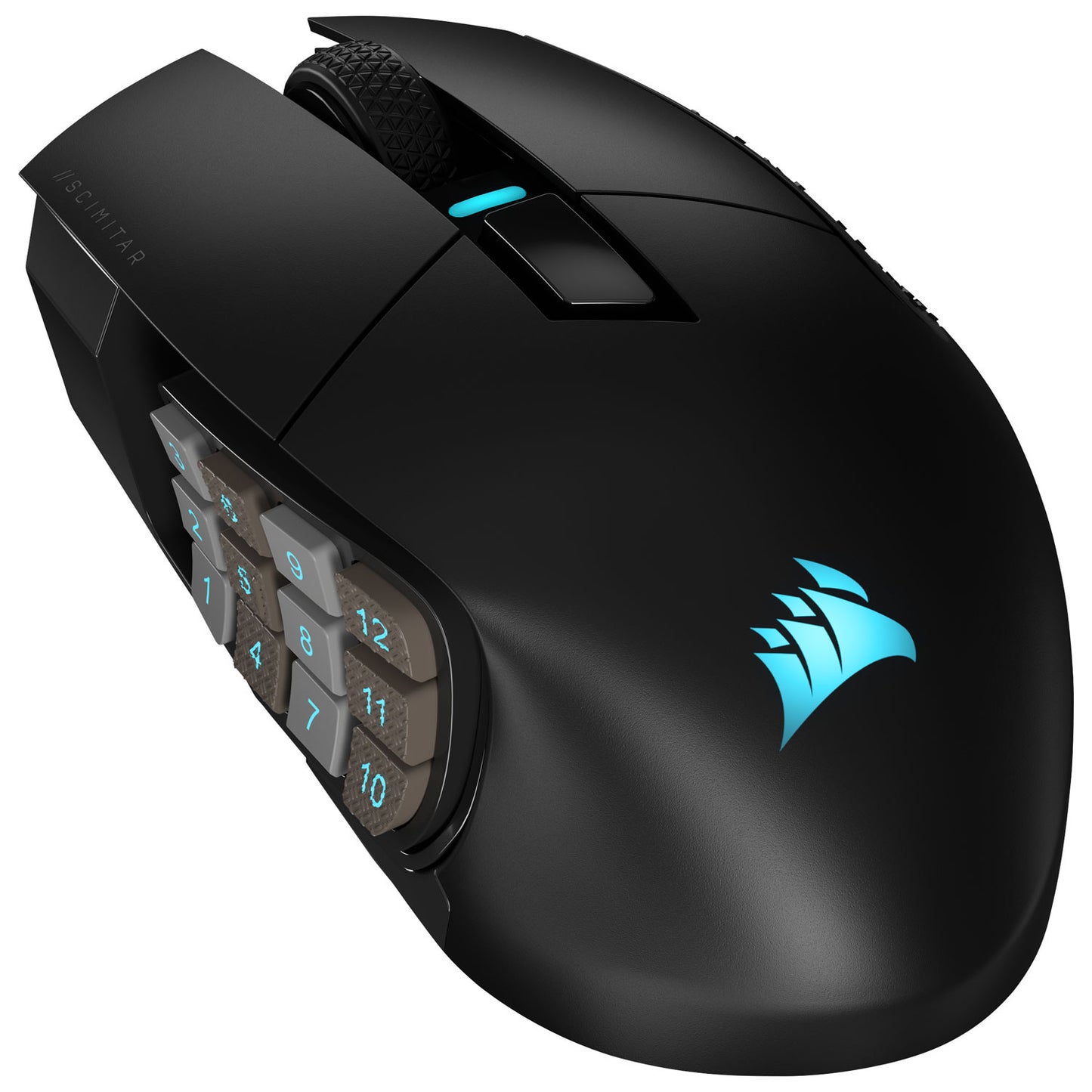 Ratón para juegos MMO Corsair Scimitar Elite - Negro