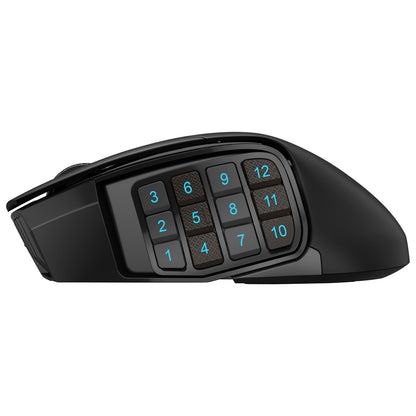 Ratón para juegos MMO Corsair Scimitar Elite - Negro