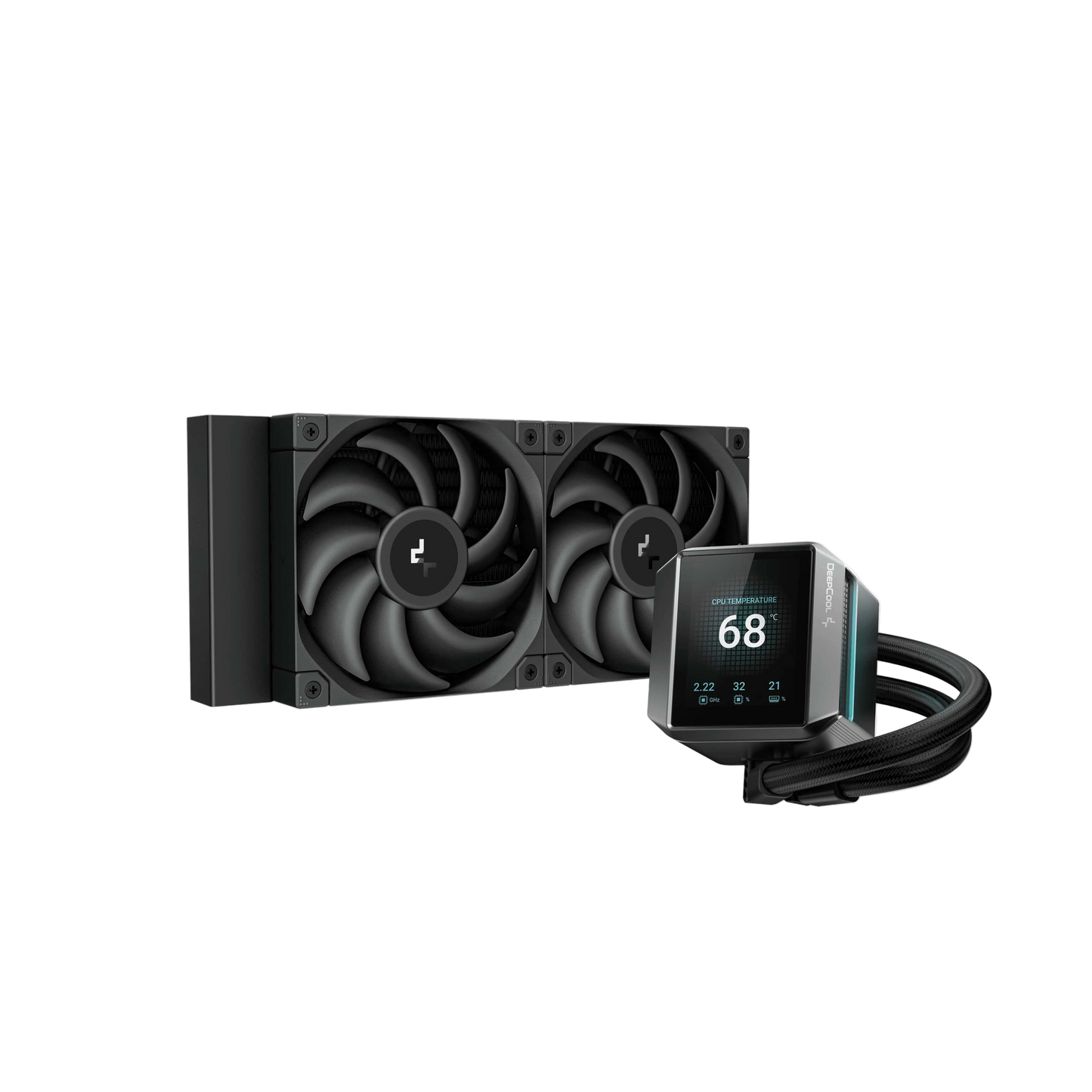 Deepcool MYSTIQUE 240mm LCD Screen 5th Gen AIO Liquid Cooler