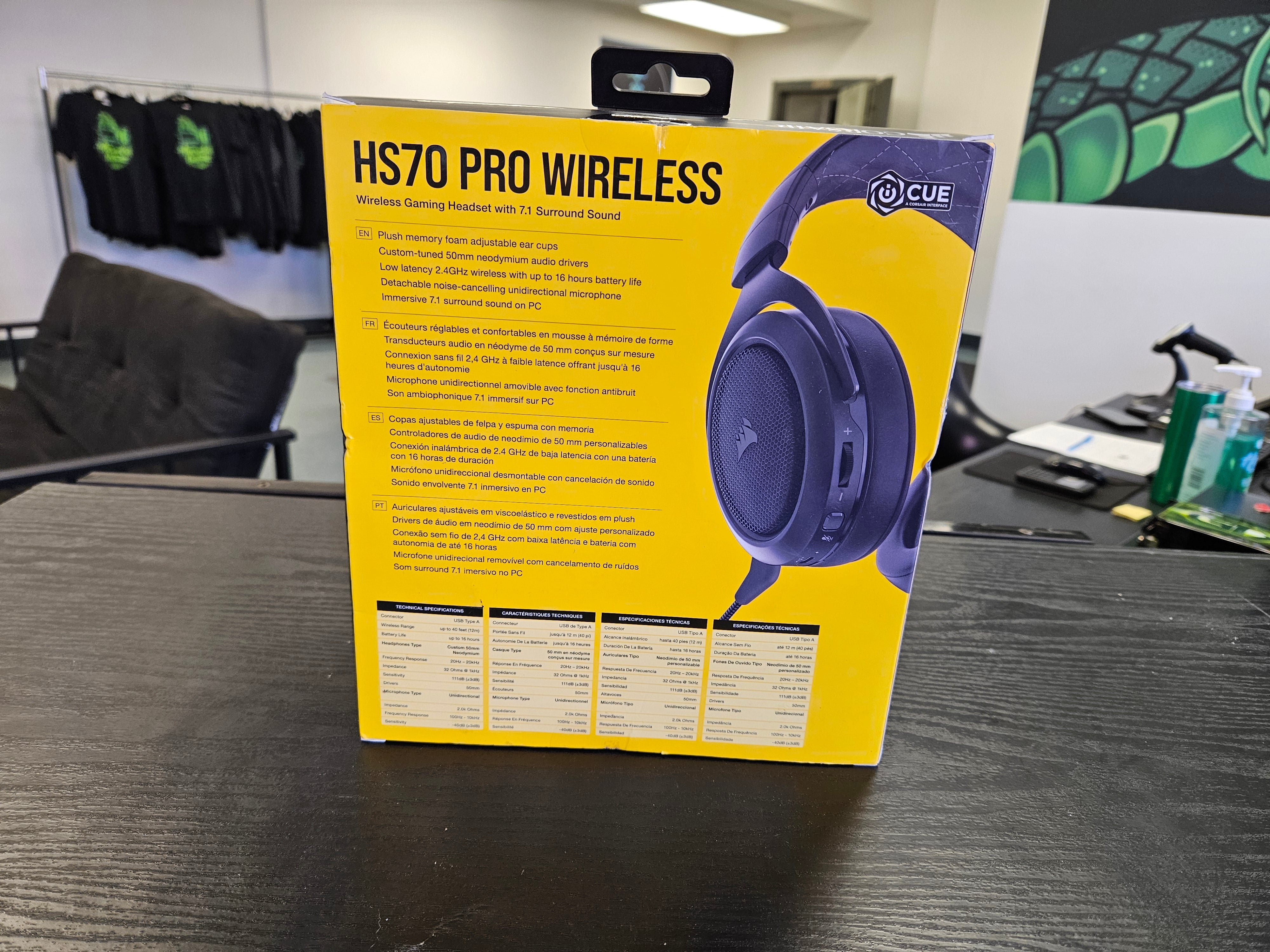 Corsair hs70 discount pro wireless auriculares