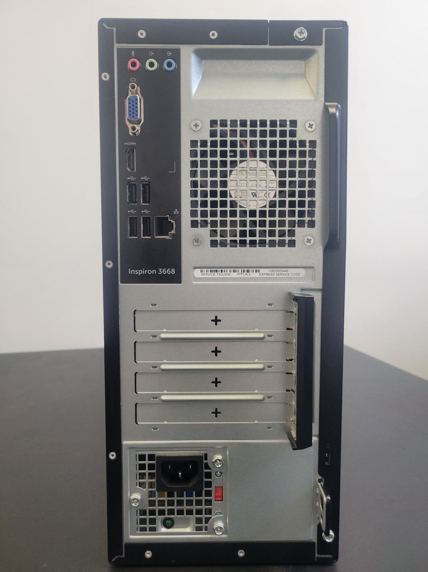 Inspiron 3668 - i5-7400, 16 Go de RAM, SSD de 128 Go