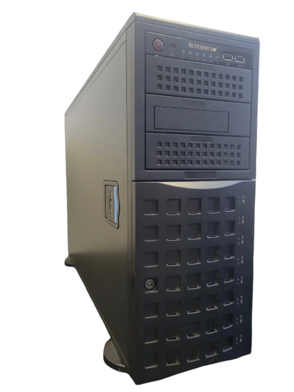 Servidor renovado - Xeon E5 2680, 128 GB de RAM, 250 GB de SSD, 2 TB de HDD