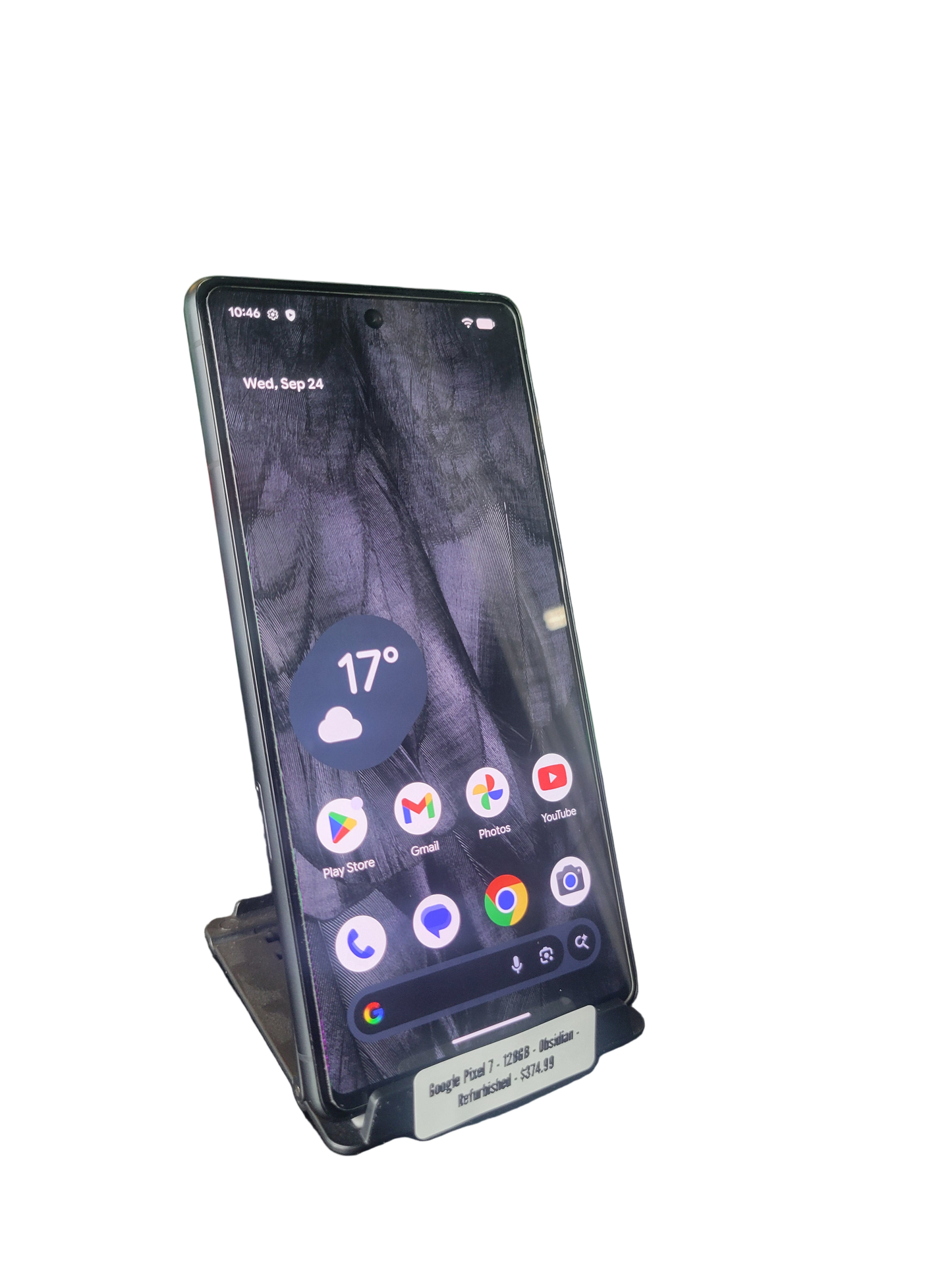 Google Pixel 7, 128GB, Obsidian - Refurbished - Unlocked (CA)