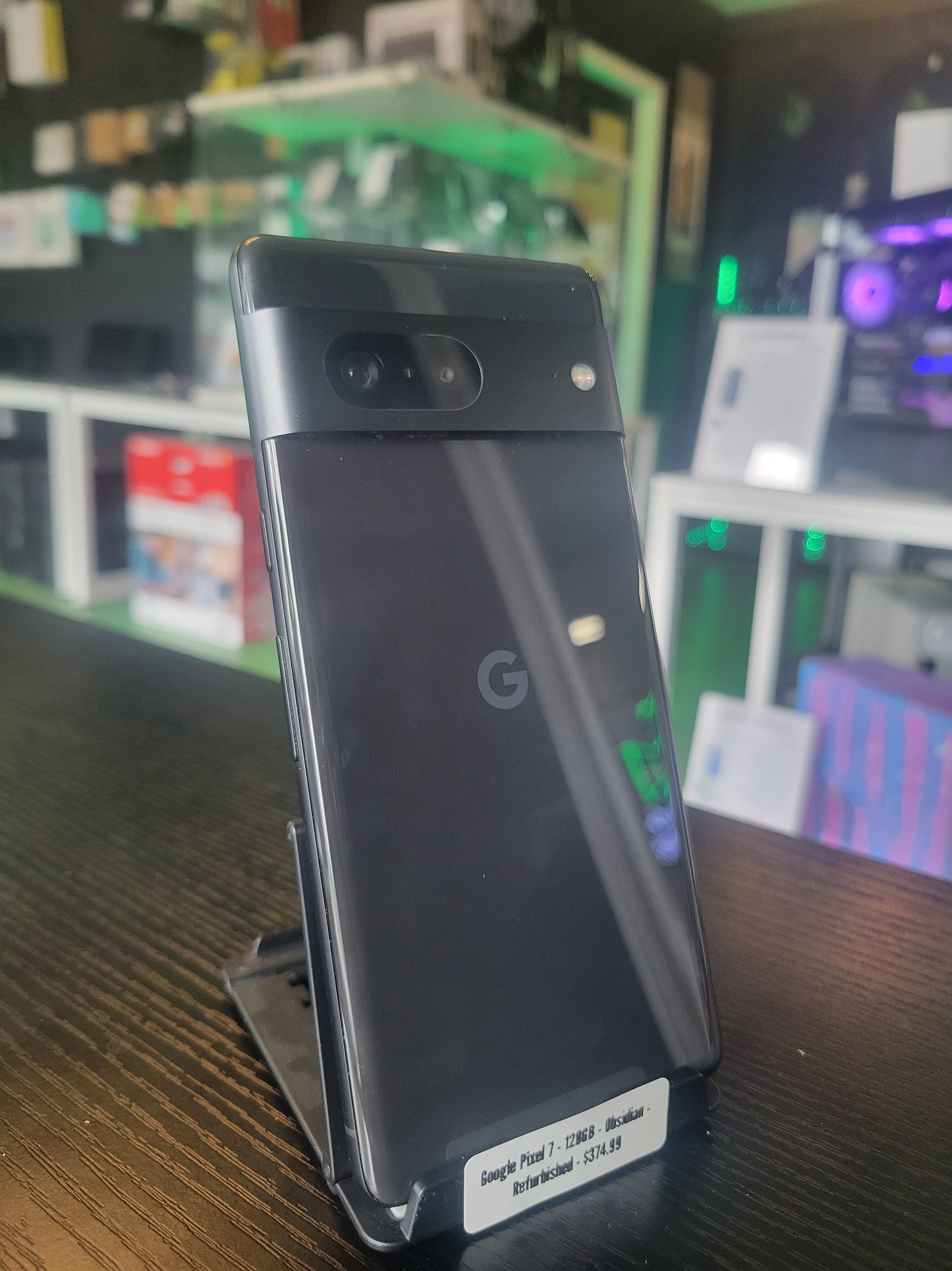 Google Pixel 7, 128GB, Obsidian - Refurbished - Unlocked (CA)