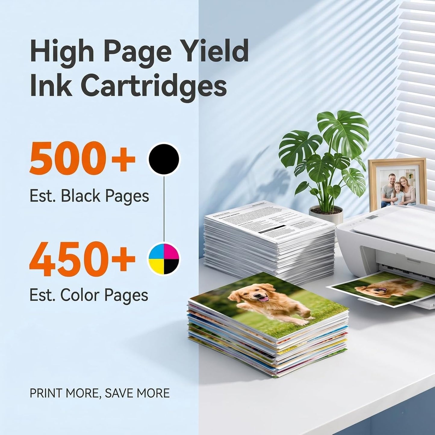 Smart Ink Remanufactured Ink 275XL 276XL (BK & Color Combo Pack)