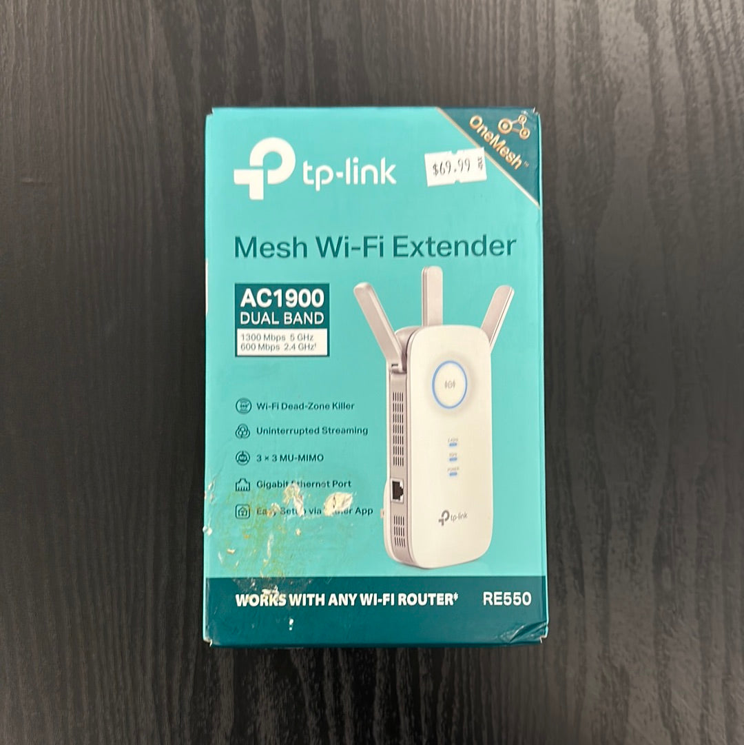 TP-Link - Mesh Wifi Extender - AC1900 Dual Band