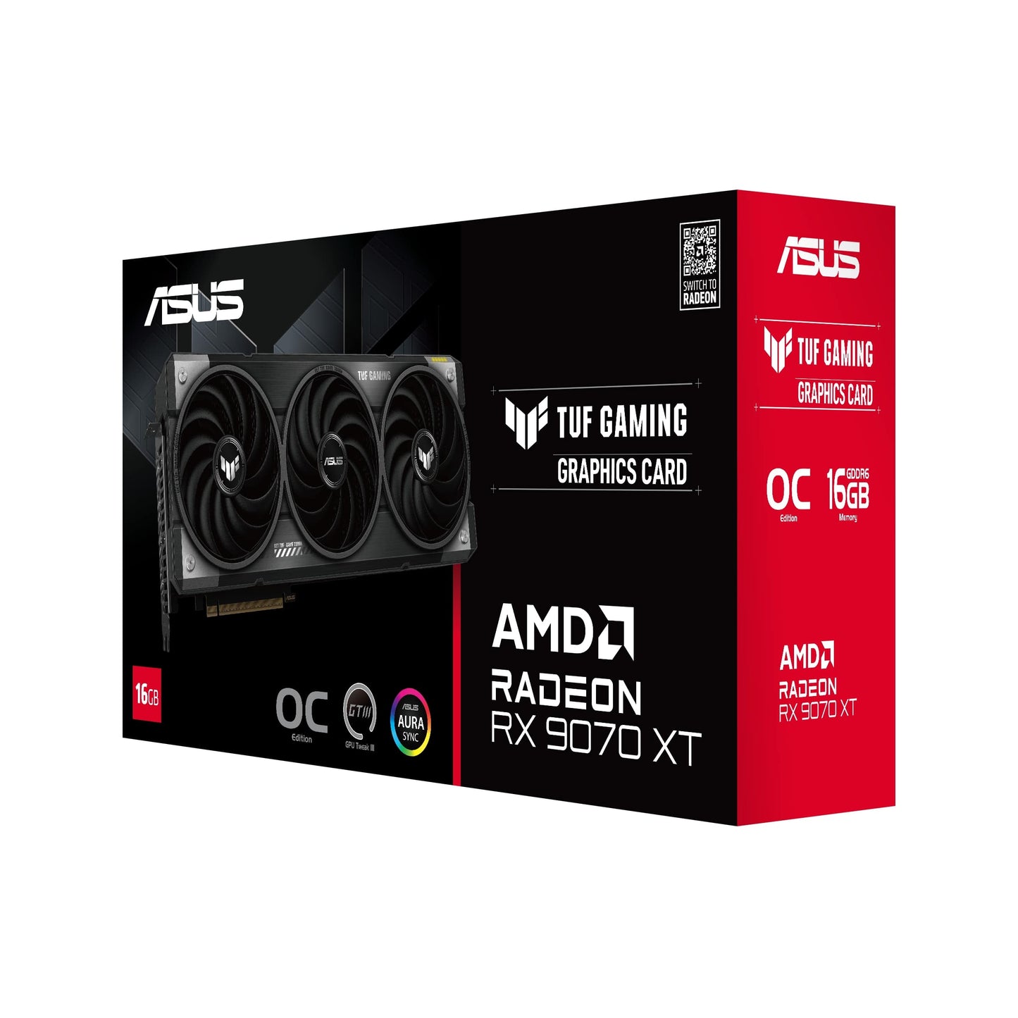 ASUS TUF Gaming Radeon RX 9070 XT OC Edition 16 Go