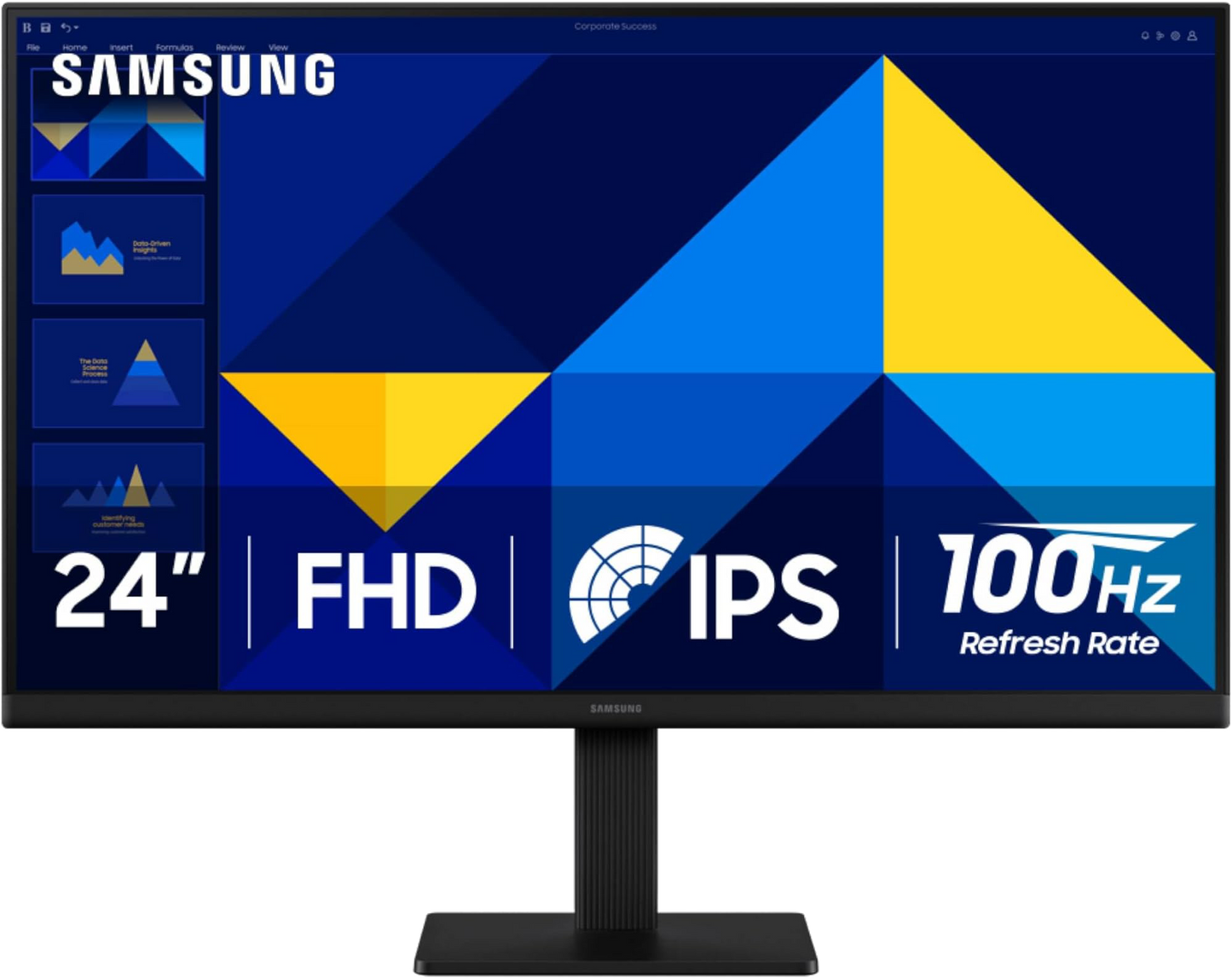 Monitor Samsung FHD de 24" y 100 Hz