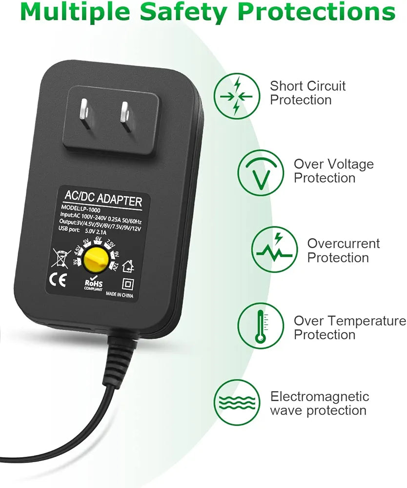 30w Universal AC Power Adapter