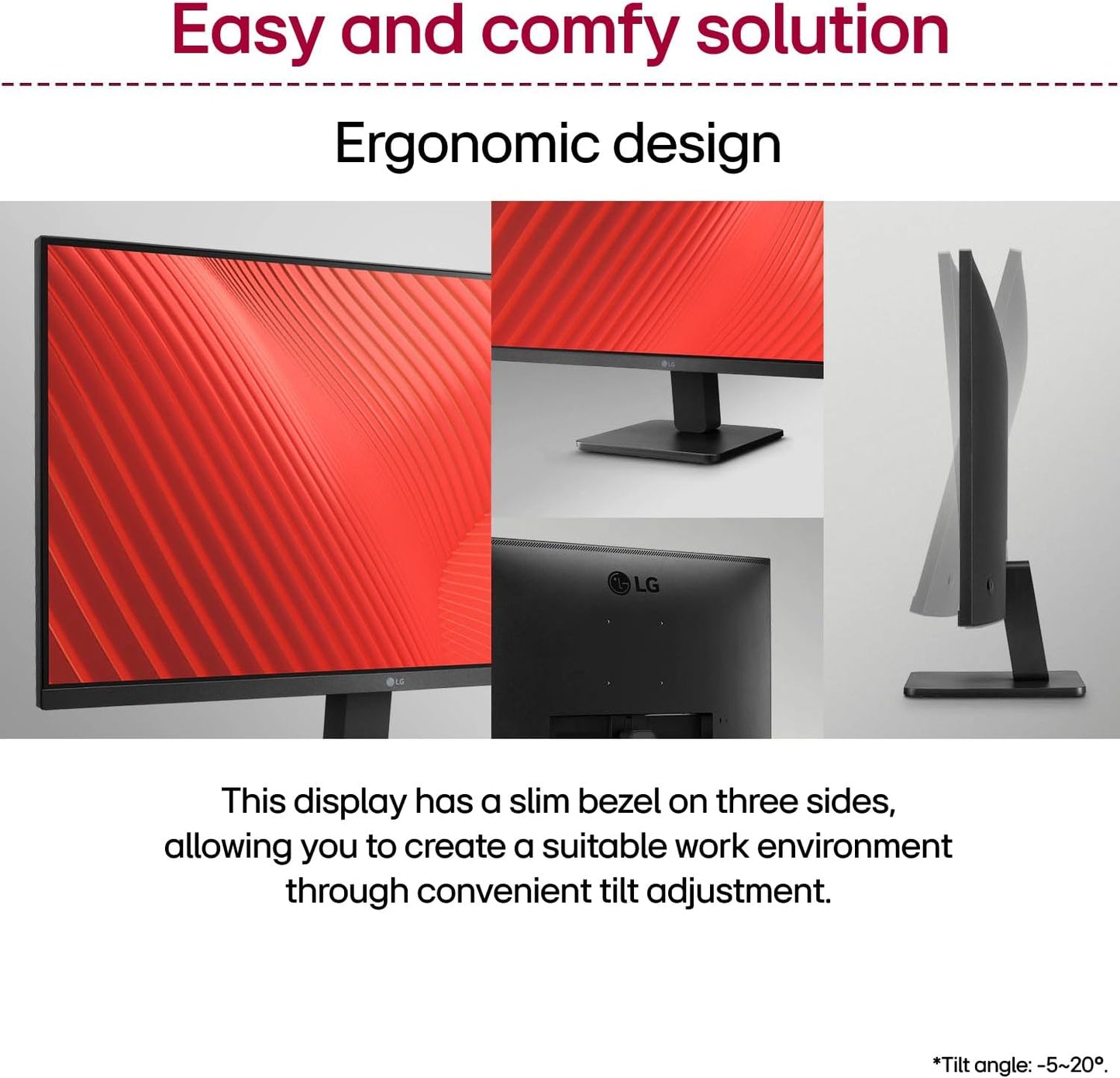 LG 24" 100Hz 1080p Monitor 24MR41A