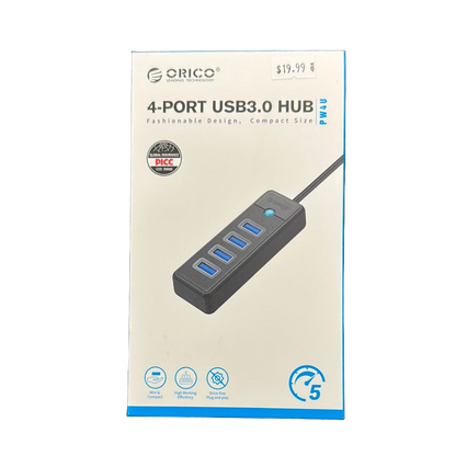 4 Port USB 3.0 Hub