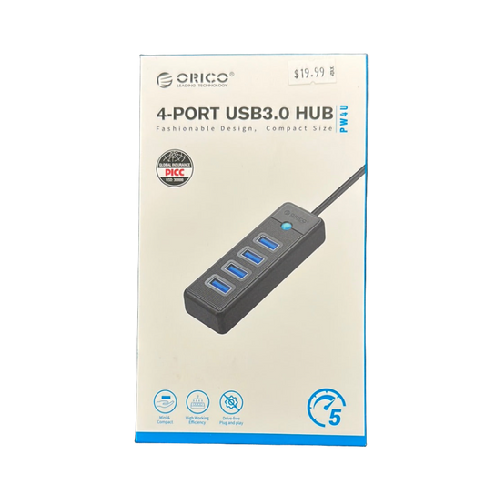 Concentrador USB 3.0 de 4 puertos
