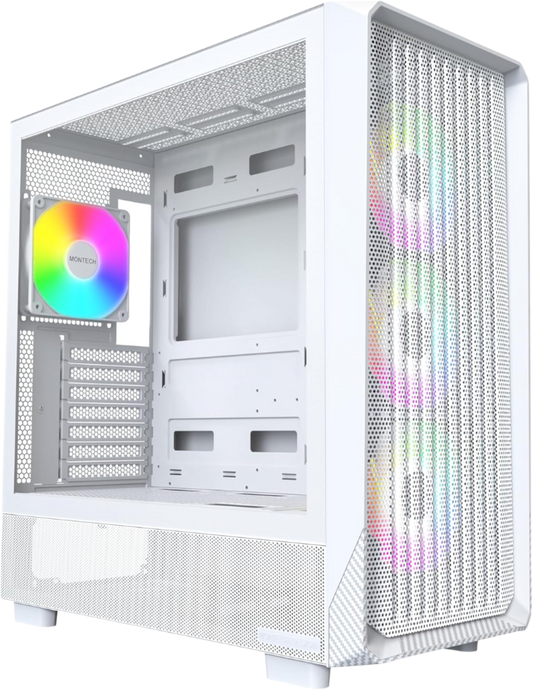 MONTECH X5- ATX Mid-Tower Gaming PC Case