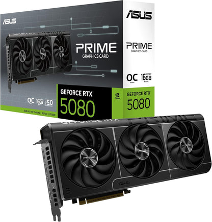 ASUS PRIME GeForce RTX 5080 16GB GDDR7 OC Edition