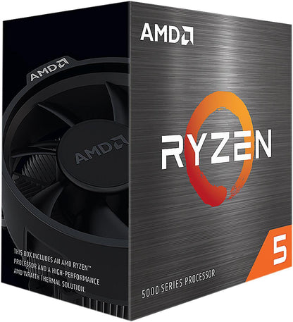 AMD Ryzen 5 5600 - Ryzen 5 5000 Series Vermeer (Zen 3) 6-Core 3.5 GHz Socket AM4 65W None Integrated Graphics Desktop Processor