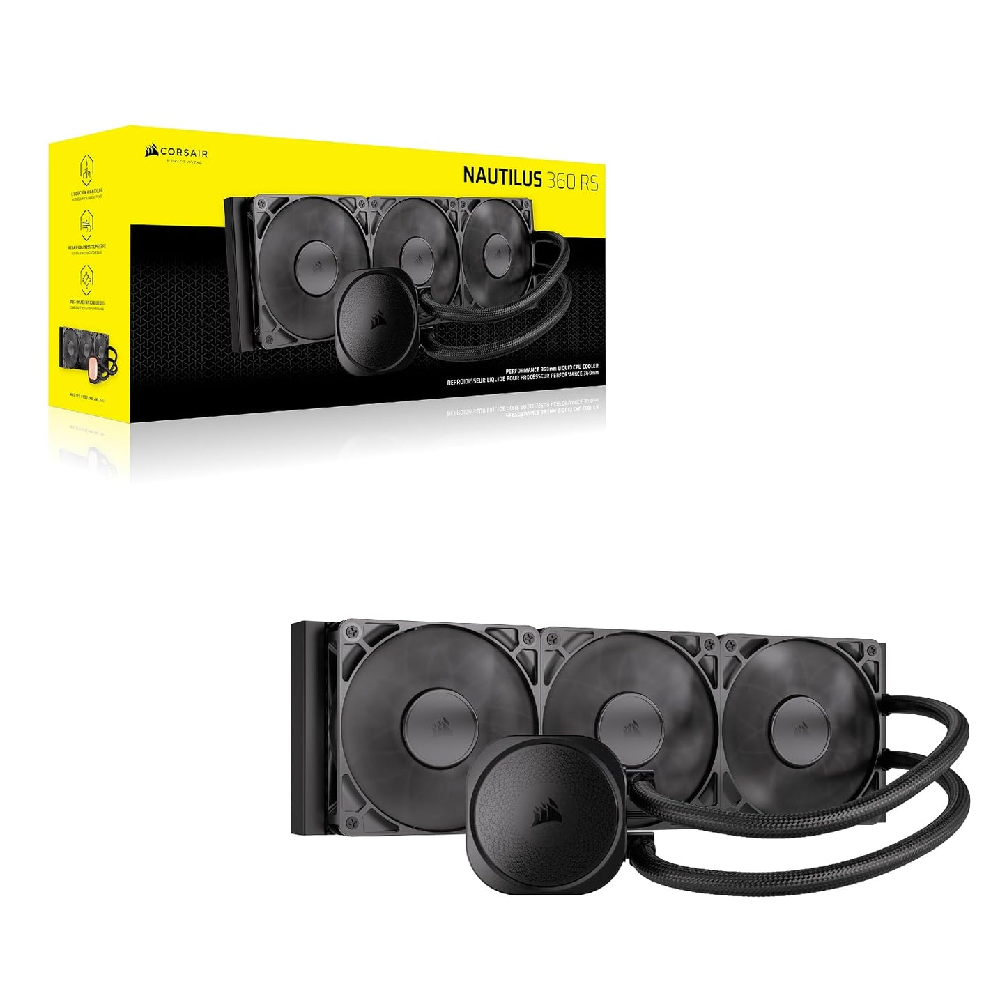 Corsair Nautilus 360 RS 360 mm AIO Liquid Cooler