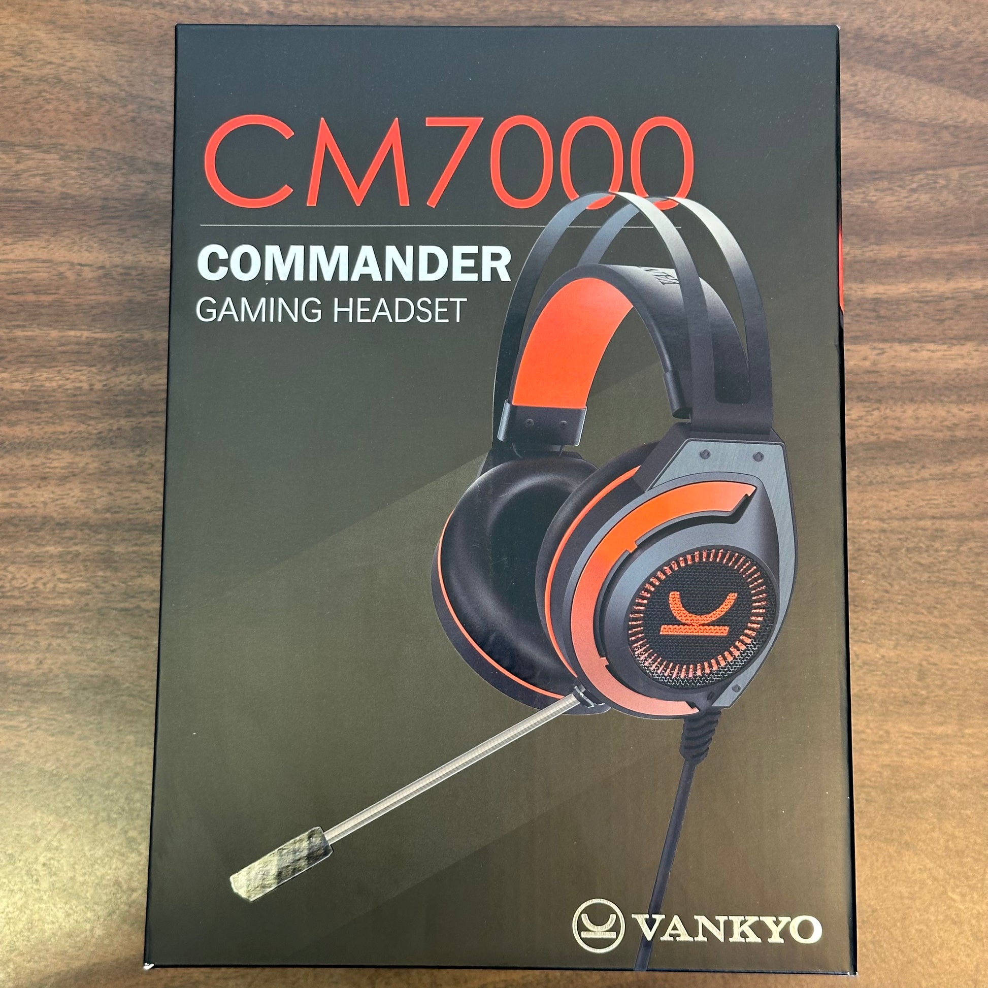 VANKYO Commander CM7000 Wired Gaming Headphones Alexandria Customs