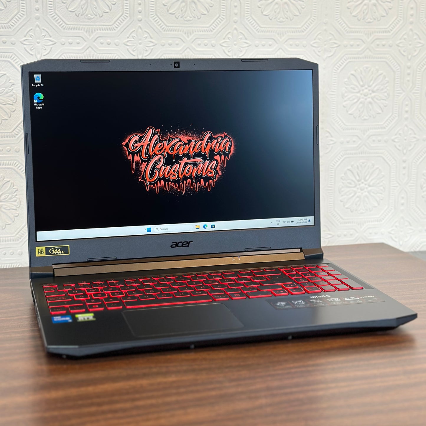 Acer NITRO 5 15.6" 144Hz 1080P Gaming Laptop - Re-Certified