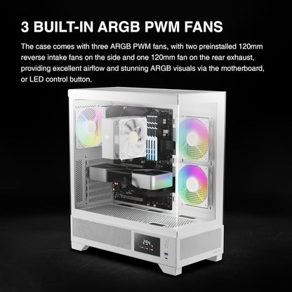 GAMDIAS Atlas M1 Mid Tower PC Case