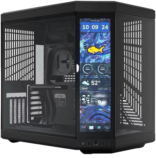 HYTE Y70 Touch Infinite PC Case with Built In Touch Screen