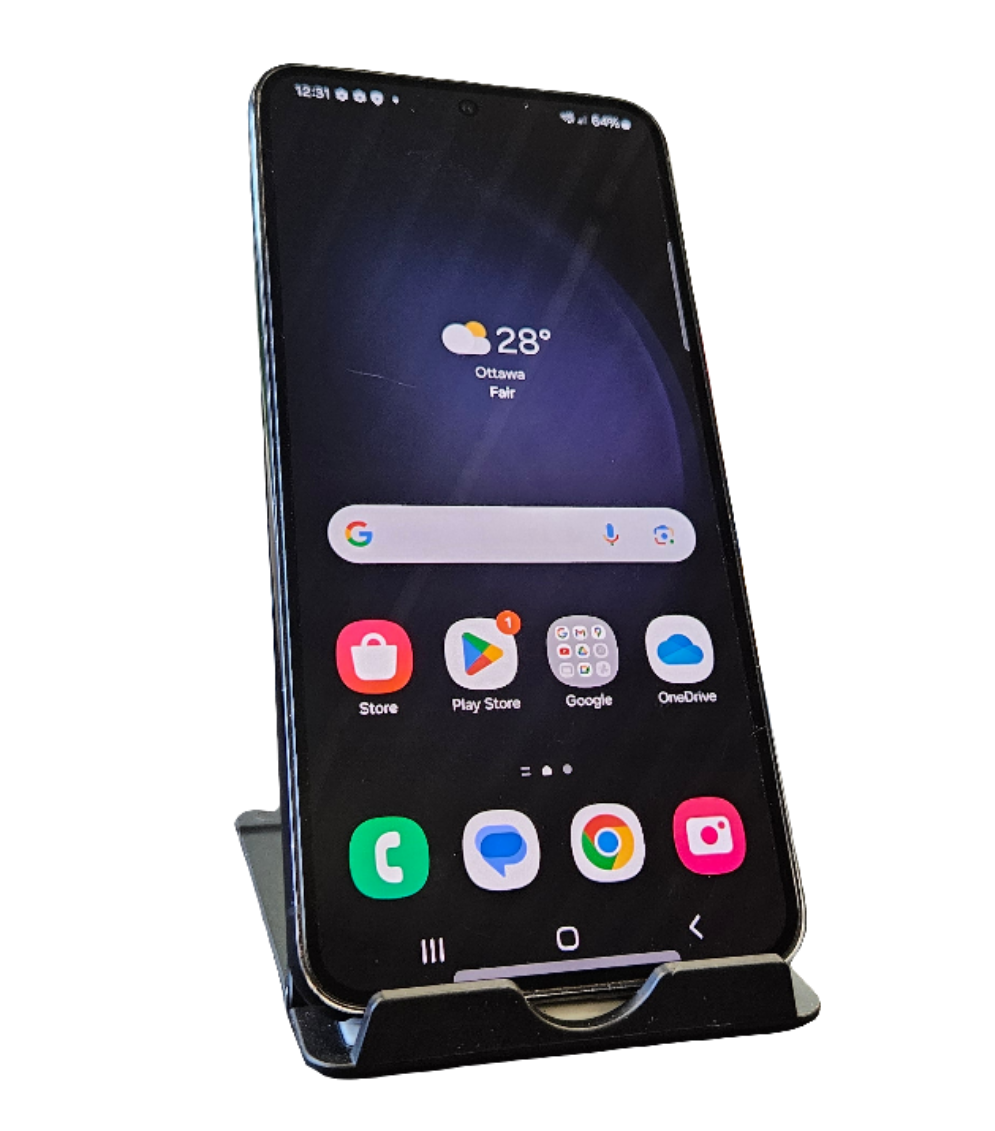 Samsung Galaxy S23 128GB - Phantom Black - Refurbished - Unlocked (CA)