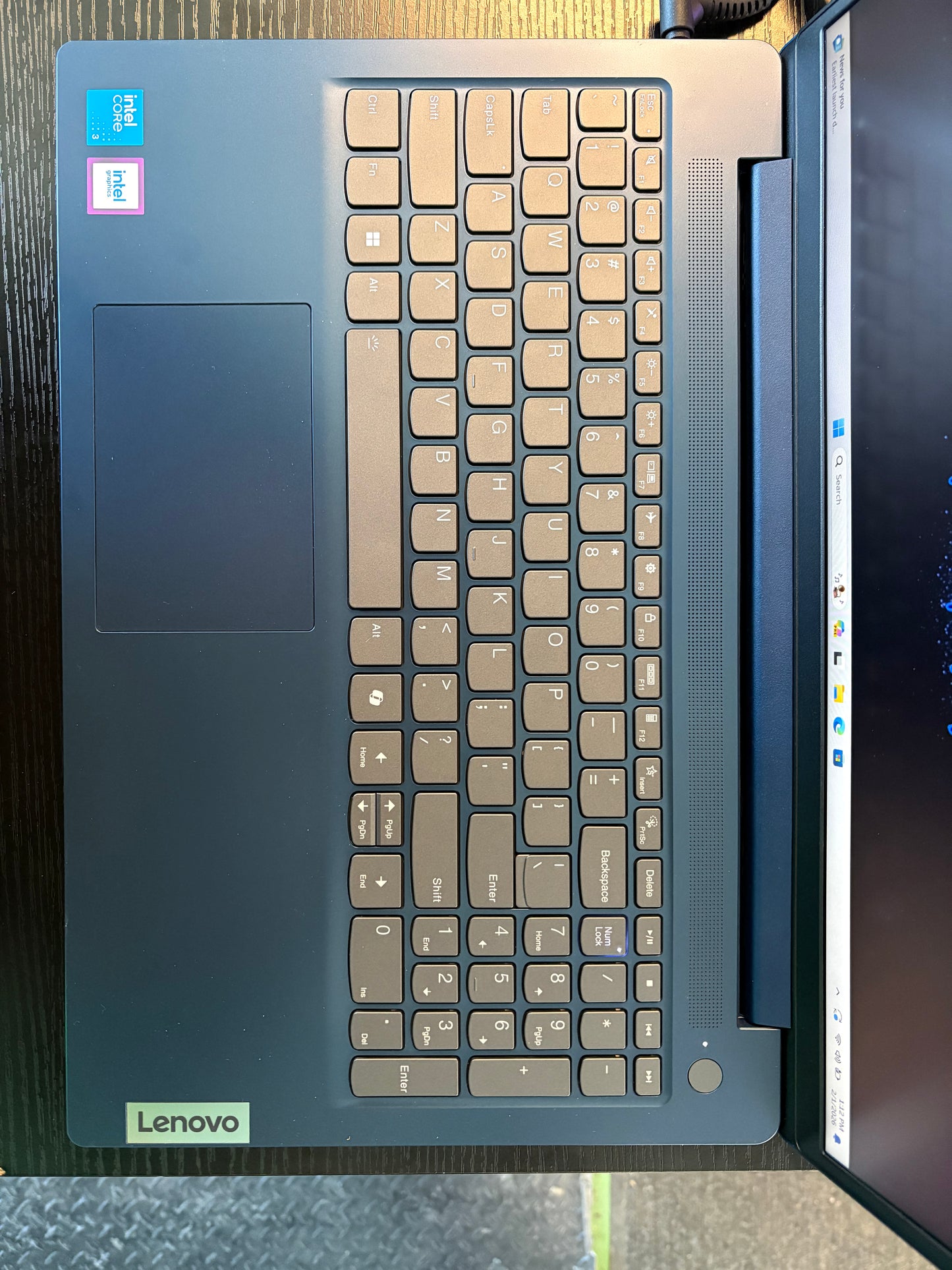 Lenovo IdeaPad 3 15.7" 60Hz 1080P Laptop Blue - Re-Certified