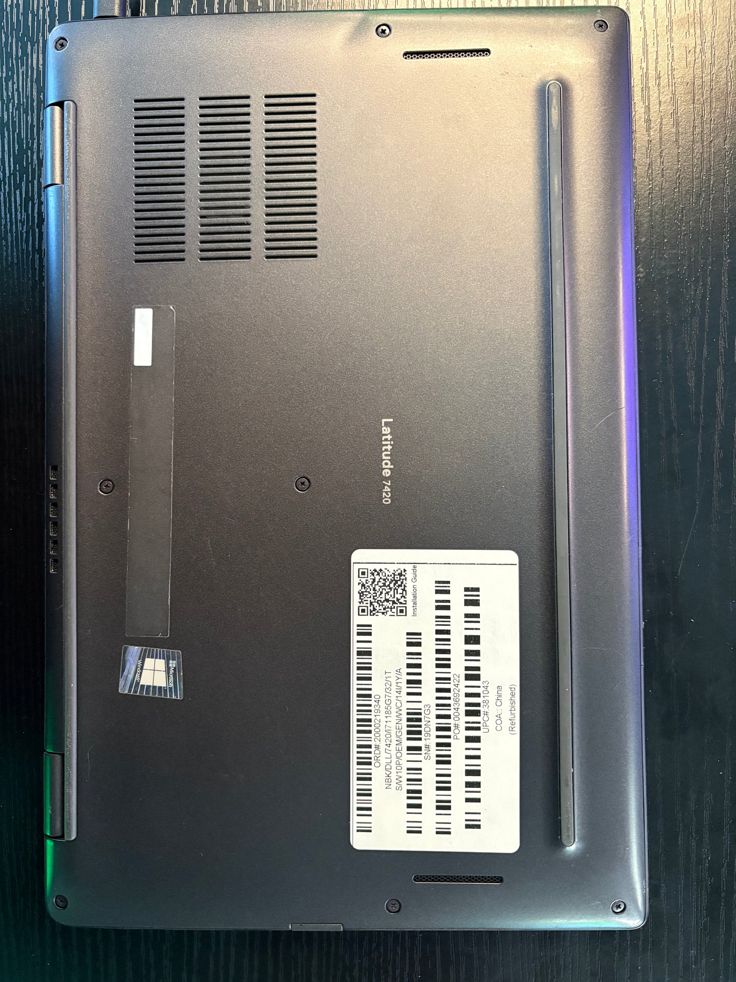 Dell Latitude 7420 14" Laptop - i7 - 32GB RM - 1TB