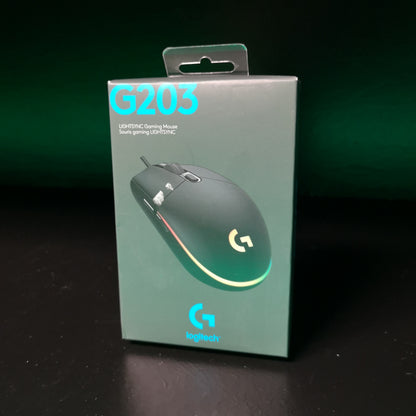 Ratón para juegos Logitech G203 LIGHTSYNC 