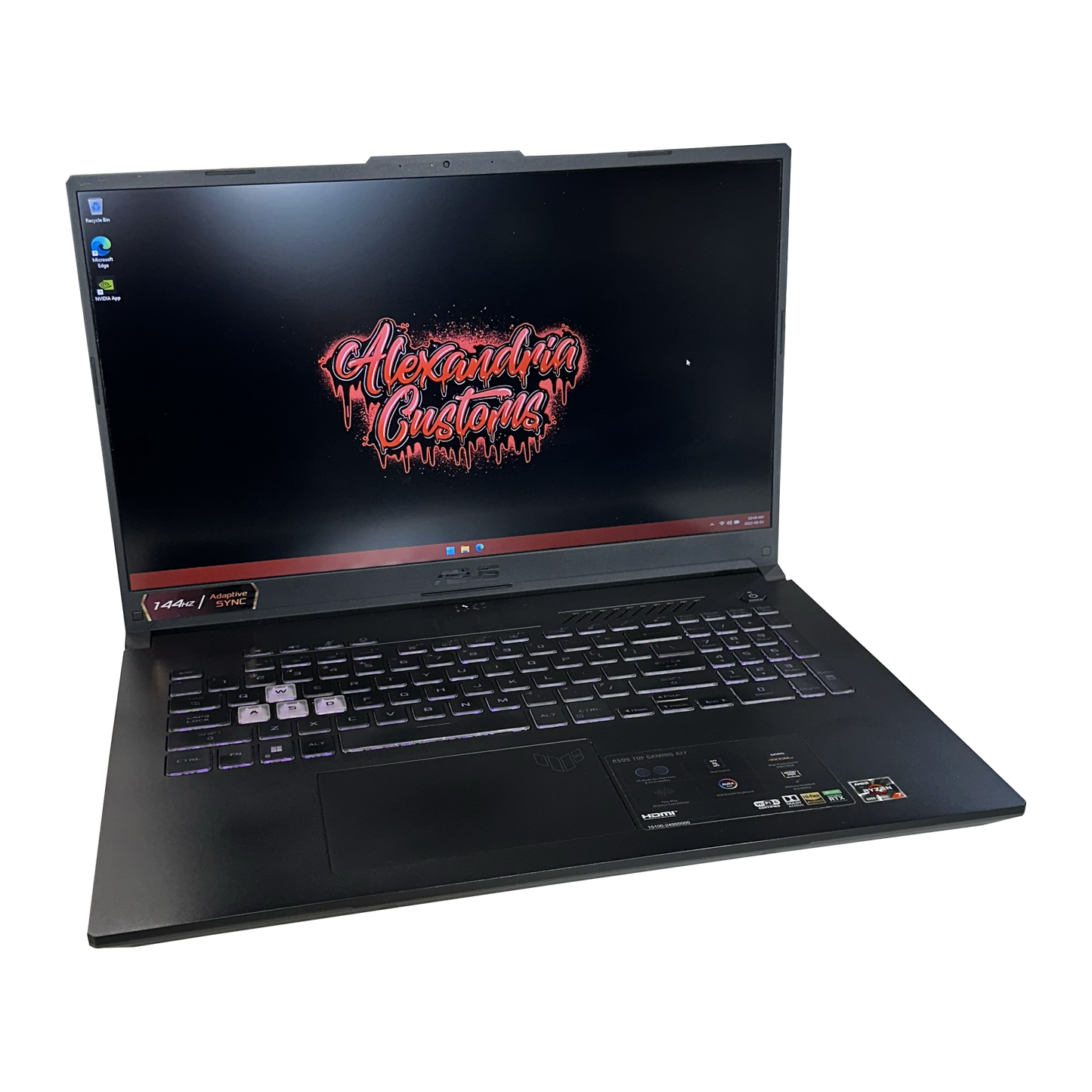 Ordinateur portable de jeu ASUS TUF A17 17,3" FHD 144 Hz - Remis à neuf