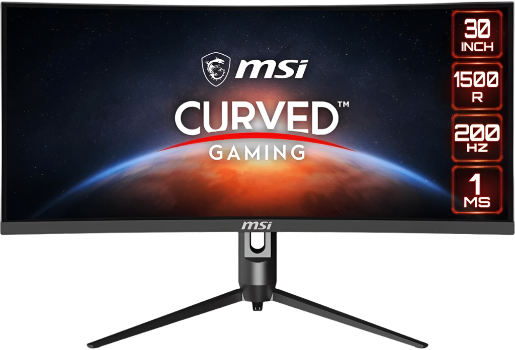 MSI OPTIX MAG301CR 30” 1080P 200Hz WFHD Curved Gaming Monitor - Open Box