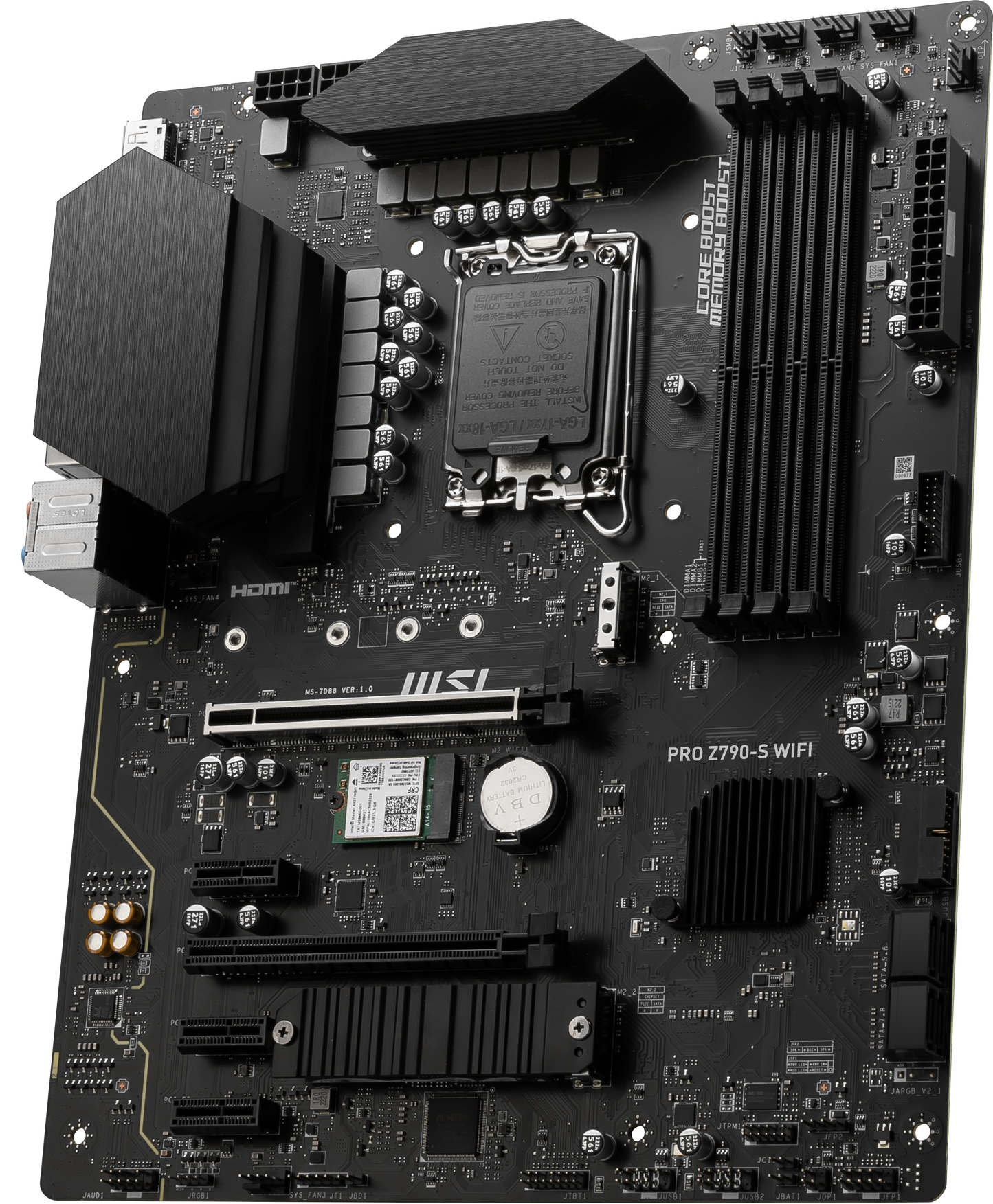 MSI PRO Z790-S LGA 1700 ATX Motherboard with WiFi 6E