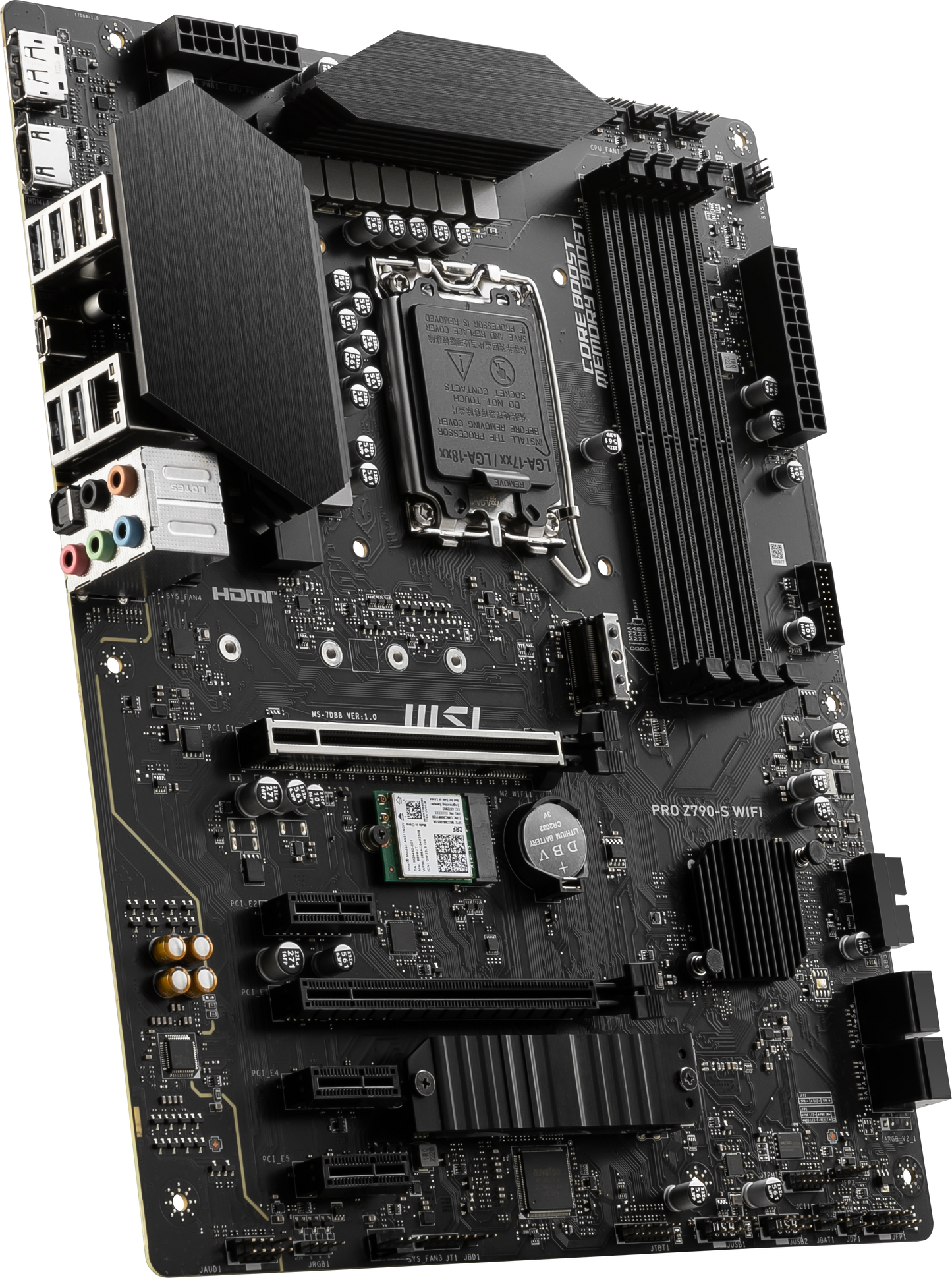 MSI PRO Z790-S LGA 1700 ATX Motherboard with WiFi 6E