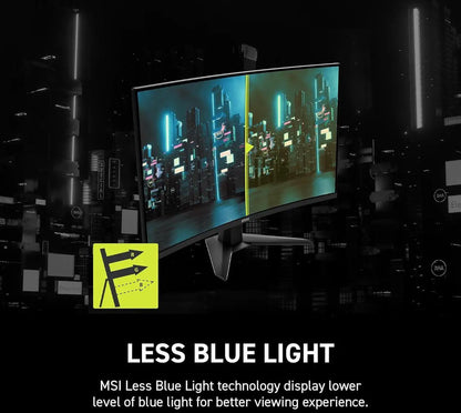 Monitor curvo para juegos MSI MAG 274CXF de 27" FHD y 280 Hz