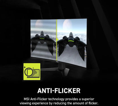 Monitor curvo para juegos MSI MAG 274CXF de 27" FHD y 280 Hz